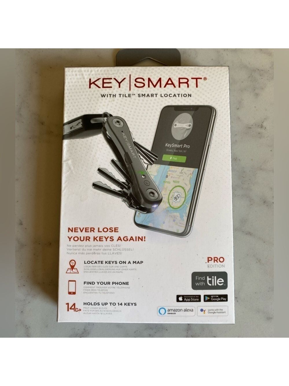 KeySmart Pro with Tile Smart Location NIB